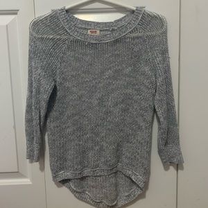 MOSSIMO GRAY SWEATER